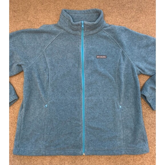 Columbia Jacket Womens 2X Sawyer Rapids 2.0 Full Zip Fleece Long Sleeve Warm Up - Picture 1 of 9